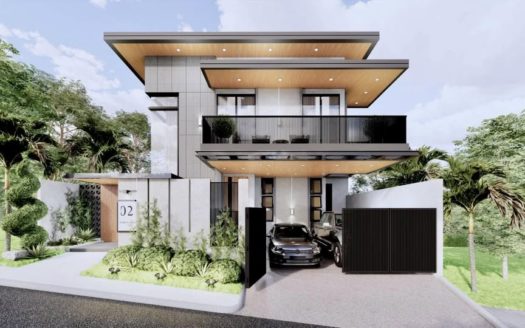 Brand New 2-Storey Residential House with Swimming Pool For Sale in Quezon City