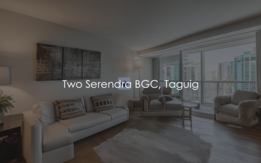 Crisp 1-Bedroom Condo Unit for Sale in Two Serendra BGC, Taguig