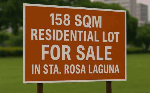 158 SQM Residential Lot for Sale in Greenfield City, Sta. Rosa, Laguna