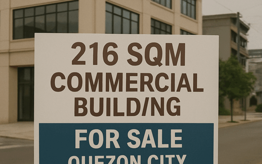 216 SQM Pre-Owned Commericial Building for Sale in near Congressional Avenue, Quezon City