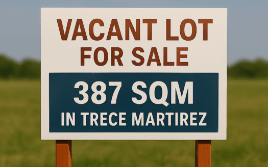 387 SQM Vacant Lot for Sale in Arden Botanical Village, Trece Martirez, Cavite