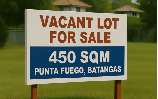 450 SQM Vacant Lot for Sale at The Peak at Punta Fuego, Batangas