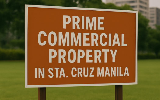 Prime Commercial Property for Sale in Sta. Cruz, Manila