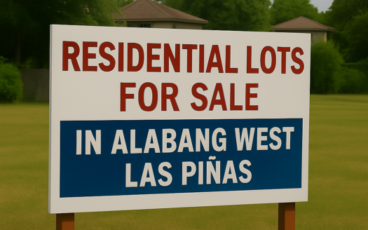 Residential Lots for Sale in Alabang West, Las Piñas