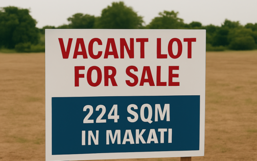 224 SQM Vacant Lot for Sale in Makati