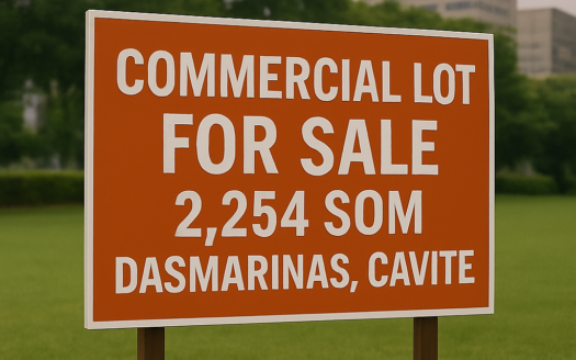 2,254 SQM Commerical Lot for Sale in Dasmariñas , Cavite