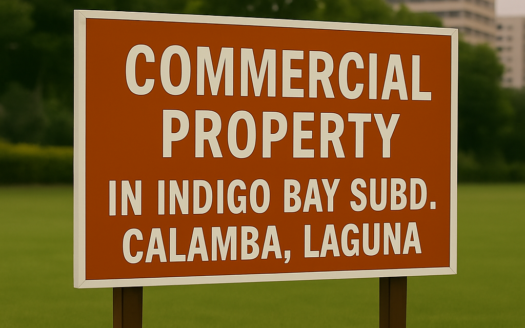 Commercial Property for Sale in Indigo Bay Subd., Calamba , Laguna