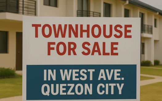 Contemporary 3-Bedroom Townhouse for Sale in West. Ave., Quezon City