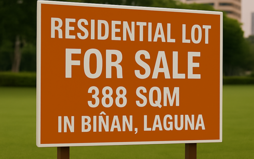 388 SQM Residential Lot for Sale in Venido, Biñan, Laguna